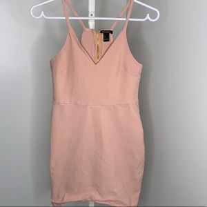 Urban Planet Pink Zip Up Back Mini Dress